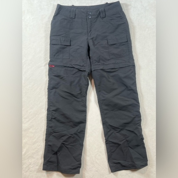 The North Face Womens Size 6 Tactical Break Away Zipper Pants Convertible Hiking - Picture 2 of 14